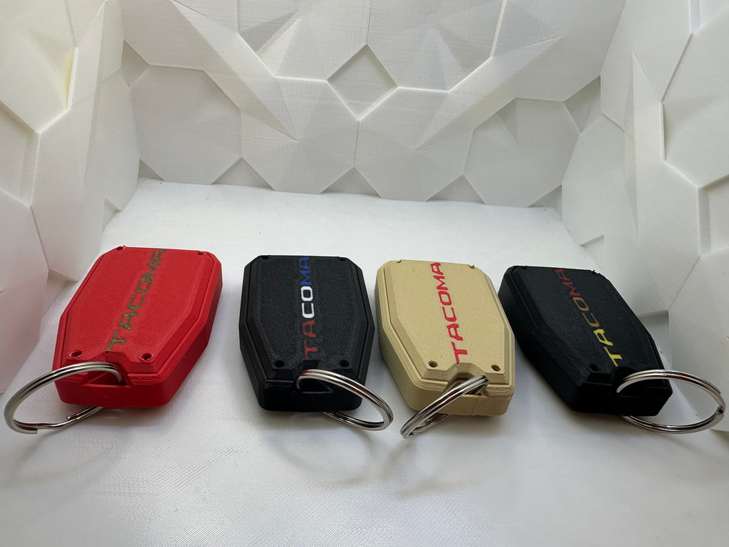 Key Fob Remote Case, 3D printed for 2nd gen Toyota Tacoma 2005-2015, Tundra 2007-2018
