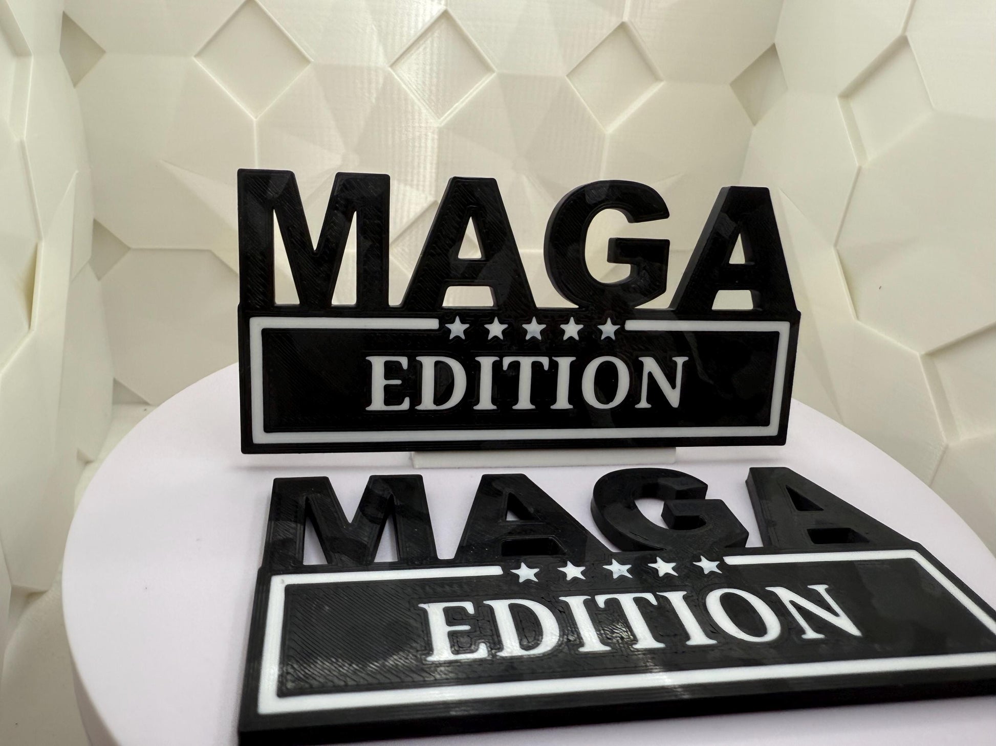 MAGA Edition Magnetic Badges - Set of 2
