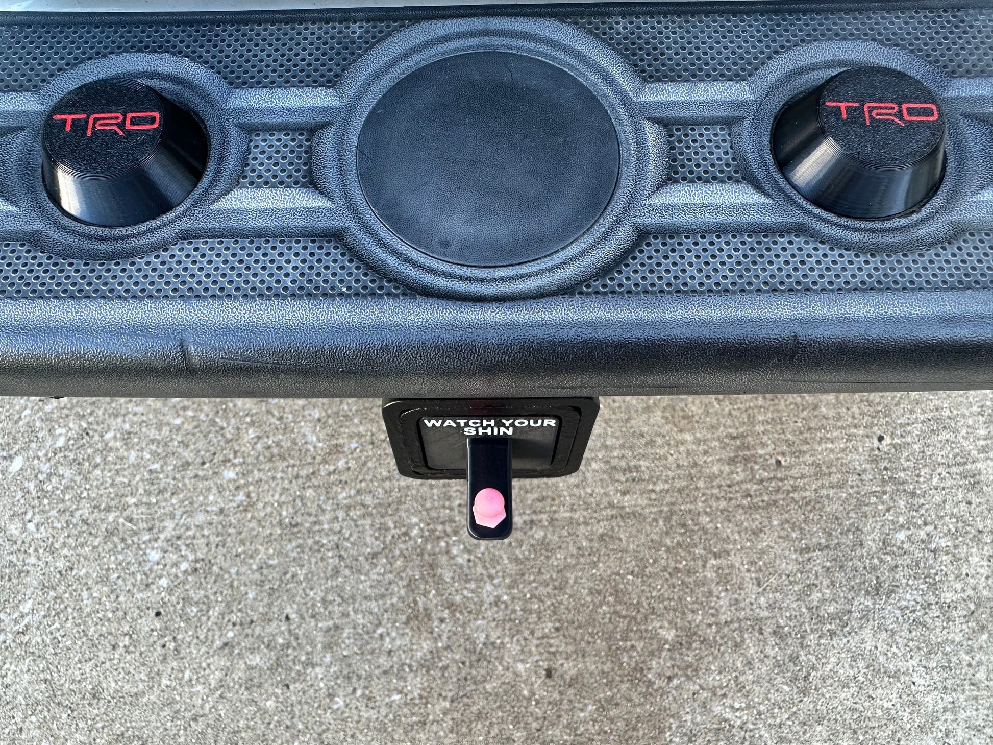 Rear Bumper Dome Caps - 2005-2015 Toyota Tacoma and 2000-2006 Toyota Tundra.