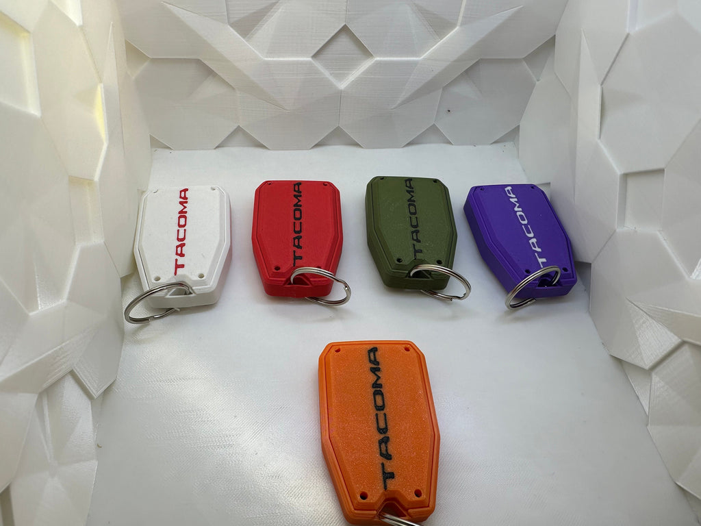Key Fob Remote Case, 3D printed for 2nd gen Toyota Tacoma 2005-2015, Tundra 2007-2018