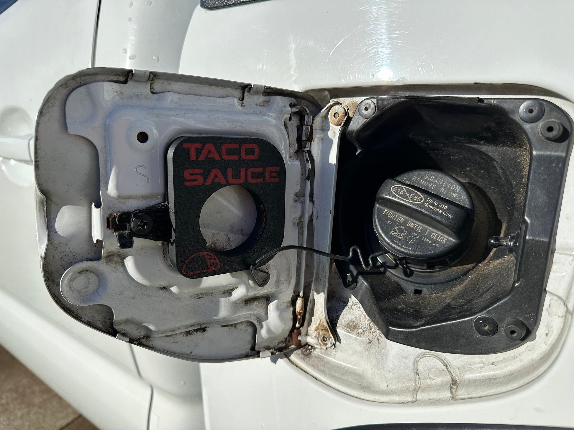 Gas Cap Holder for 2nd Gen Toyota Tacoma 2005-2015 (Short Bed)