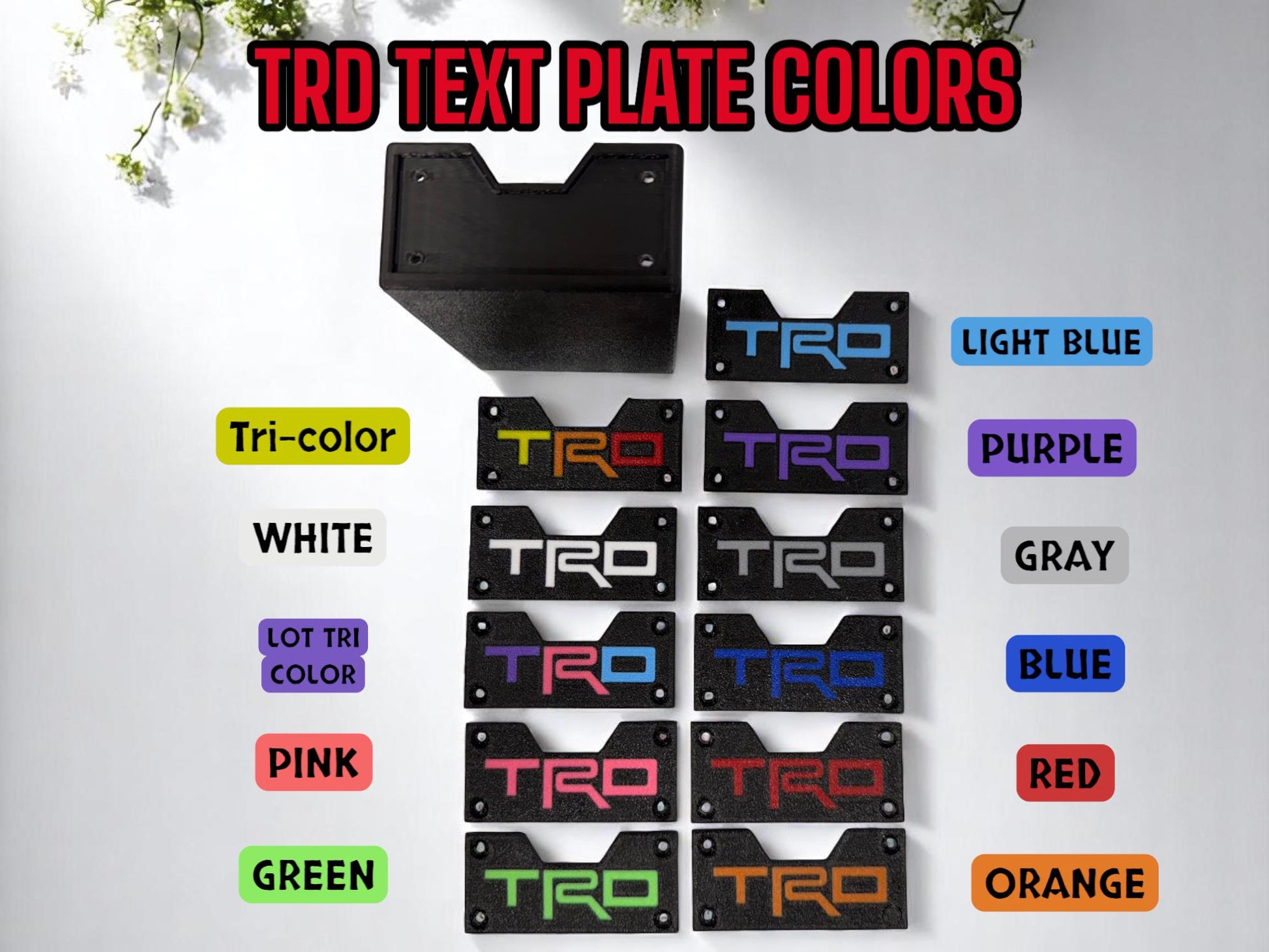 Upper Console Drawer with Changeable Face Plates for 2014-2024 Toyota 4Runner 5th gen