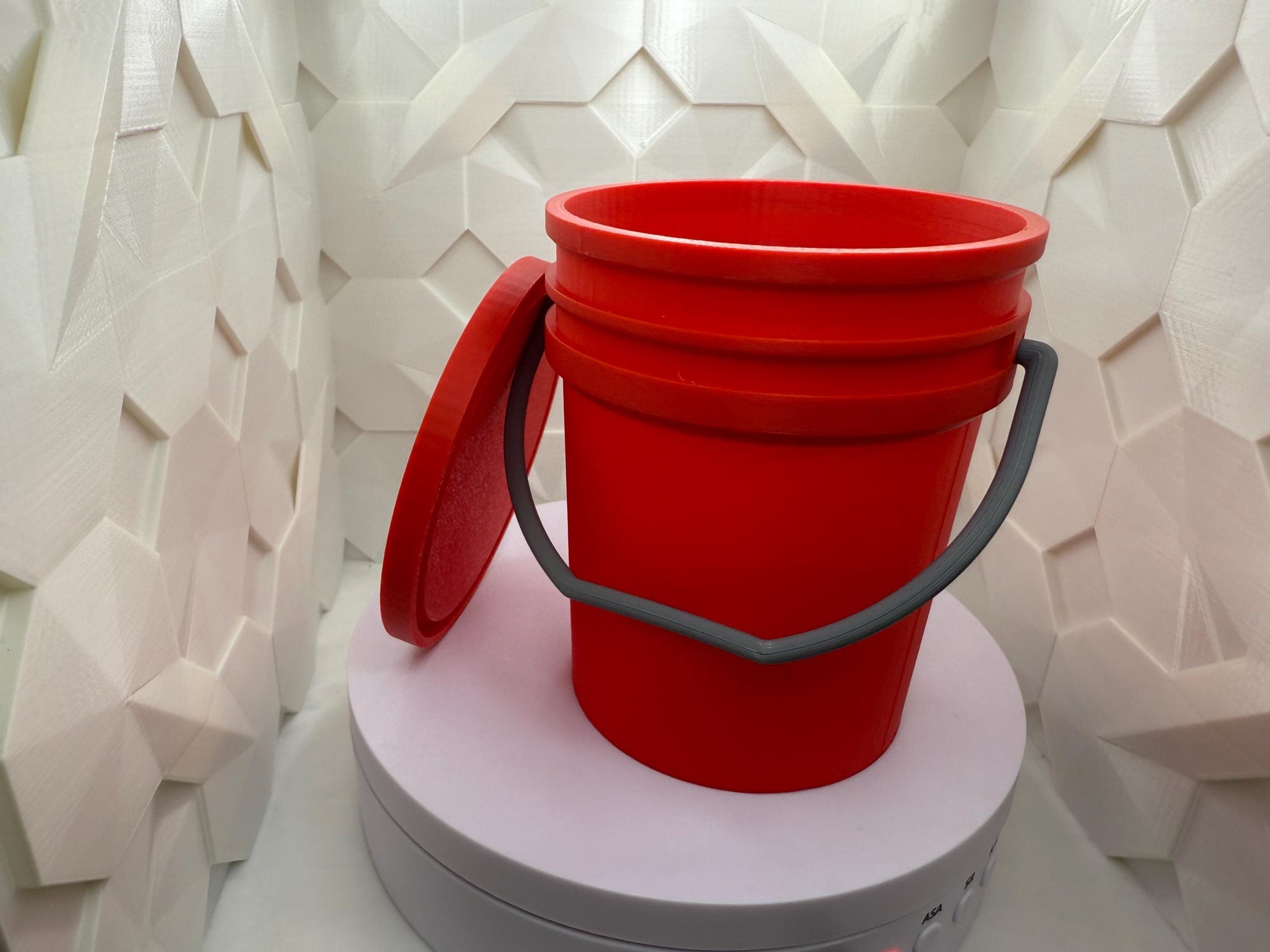 Mini 5-Gallon Bucket with Lid (Not 5 Gallons)