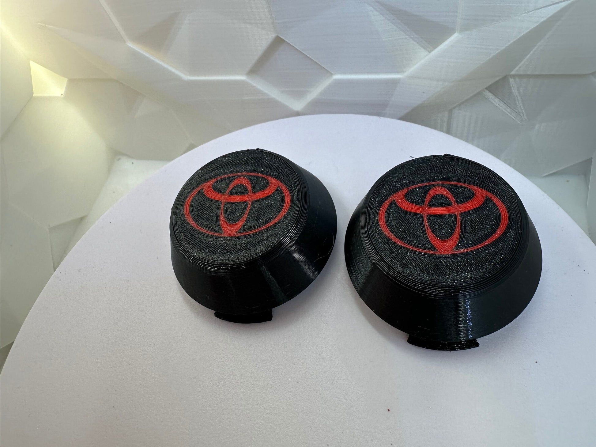Rear Bumper Dome Caps - 2005-2015 Toyota Tacoma and 2000-2006 Toyota Tundra.
