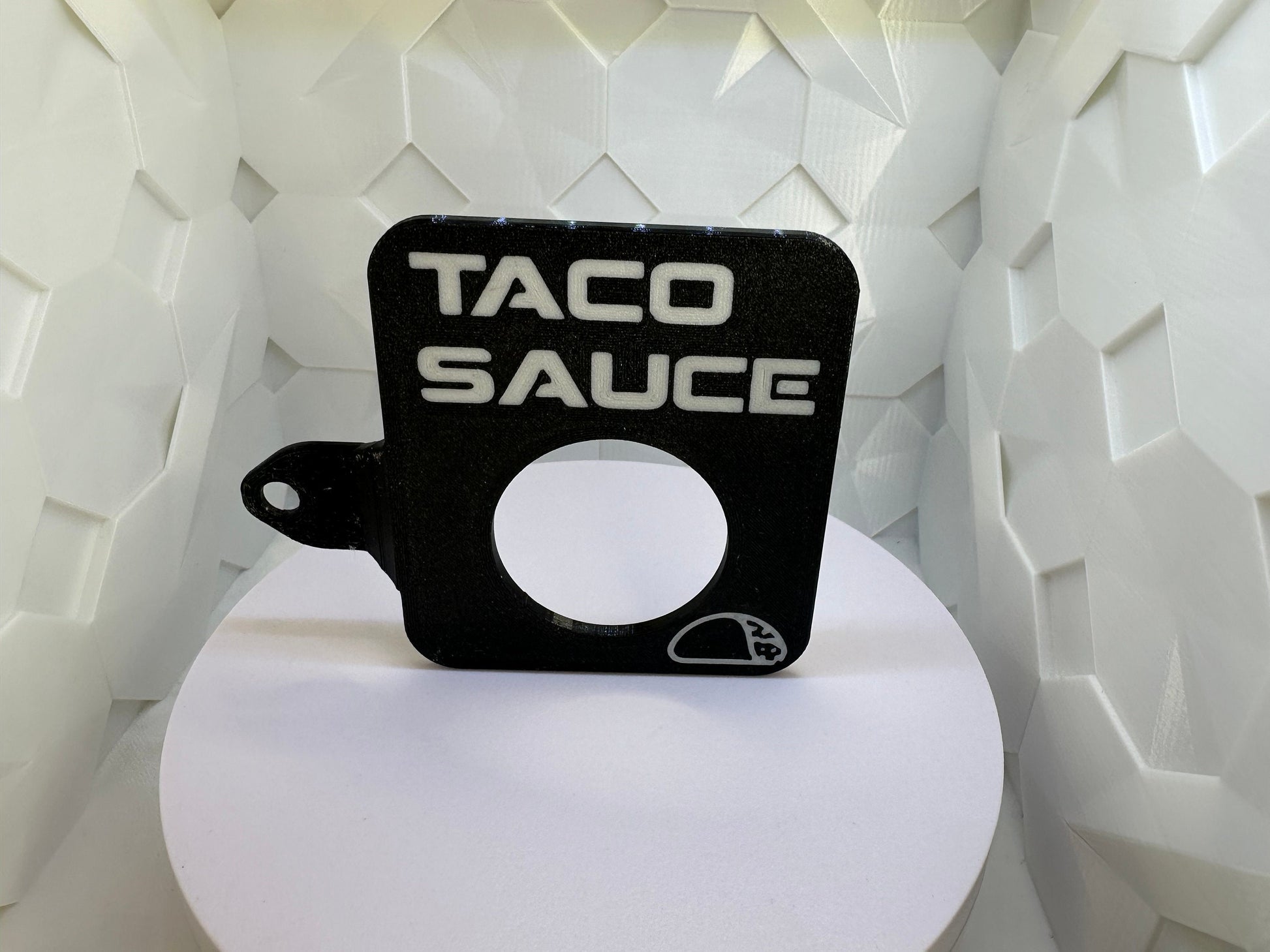 Gas Cap Holder for 3rd gen Toyota Tacoma 2016-2023.