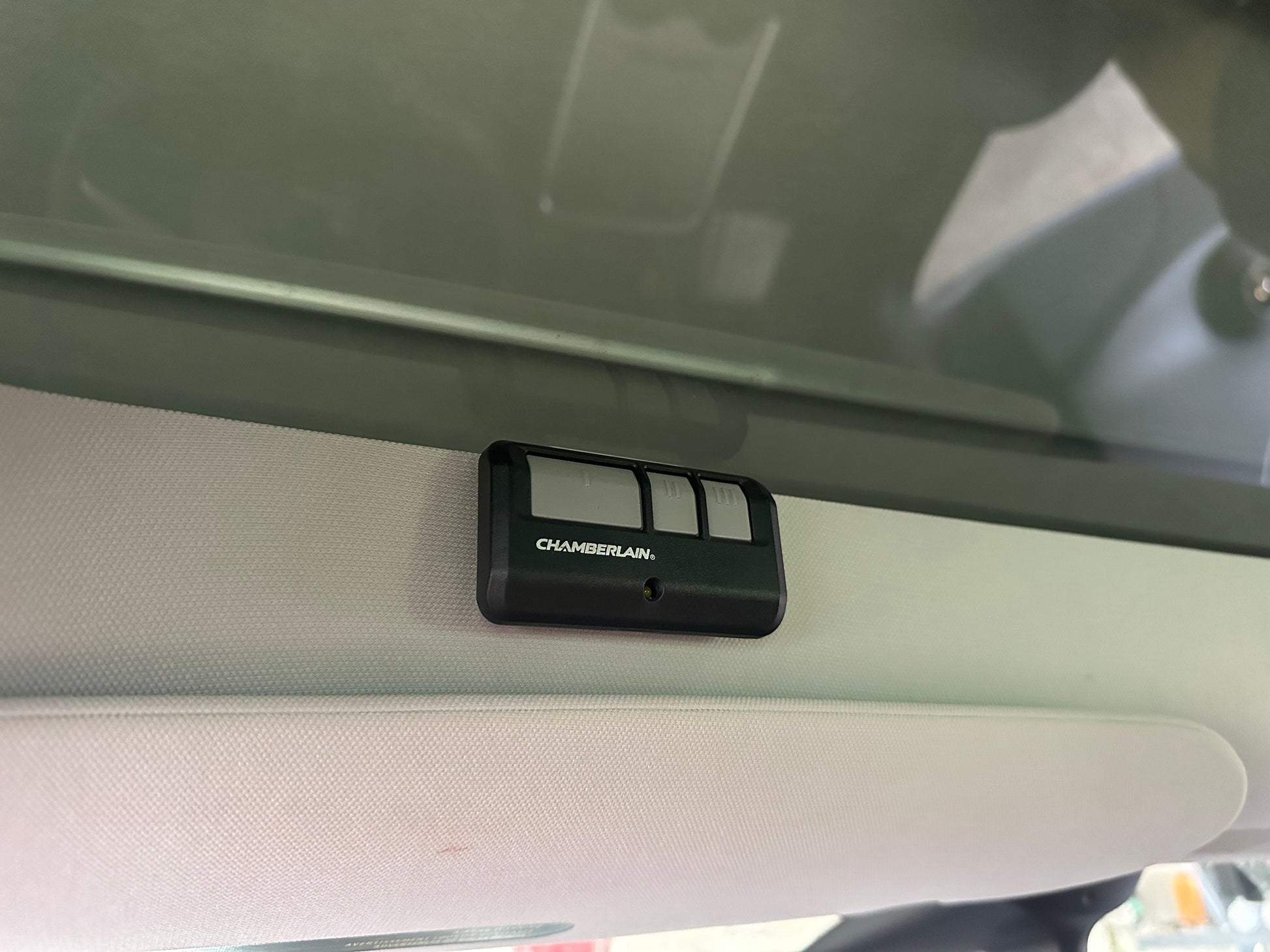 Two Tesla Garage Door Opener Remote Clips - Model Y and Model 3 - Chamberlain & LiftMaster