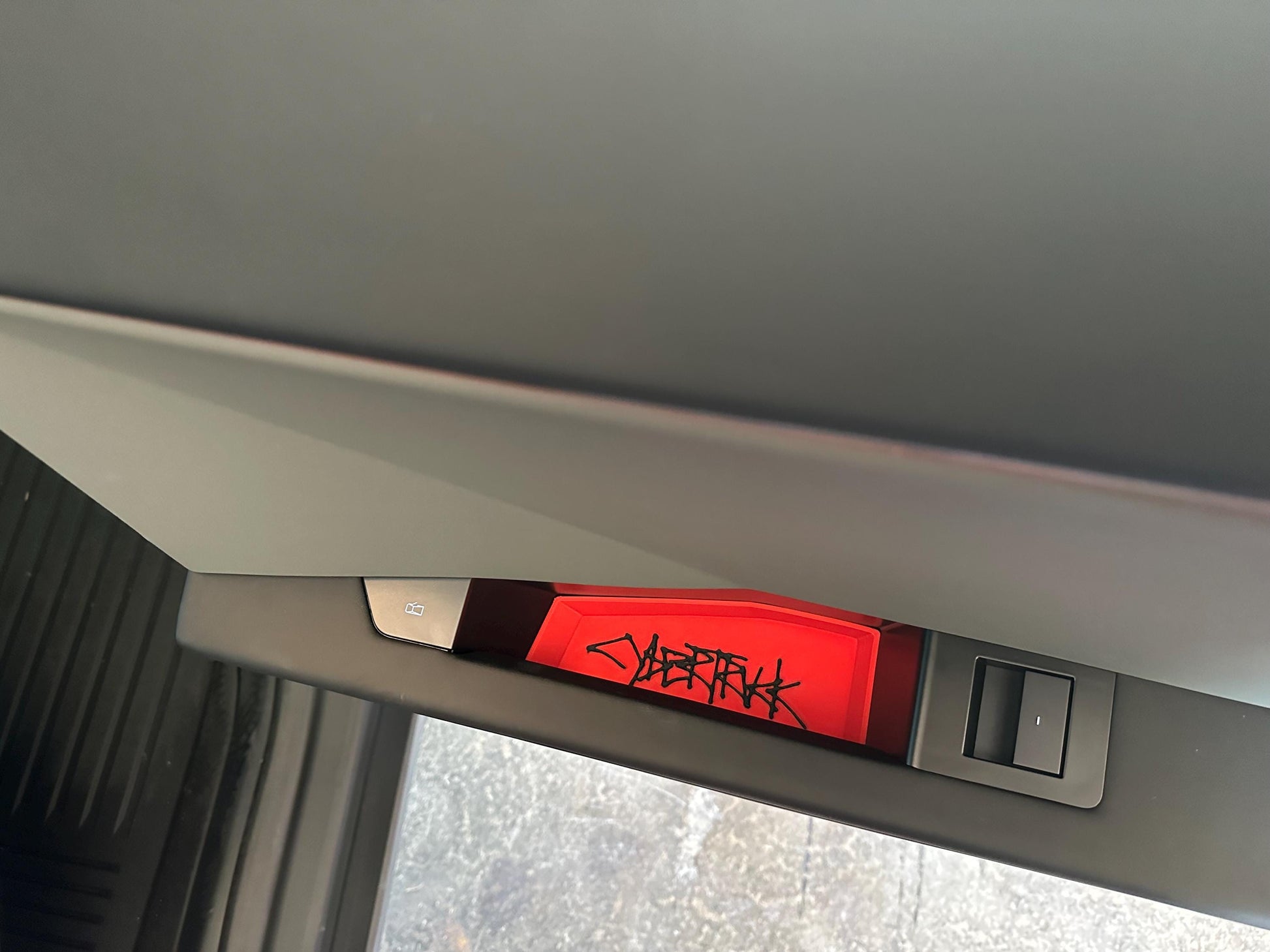 TESLA CYBERTRUCK Door Storage Tray's (Front or Rear) "Updated Version"