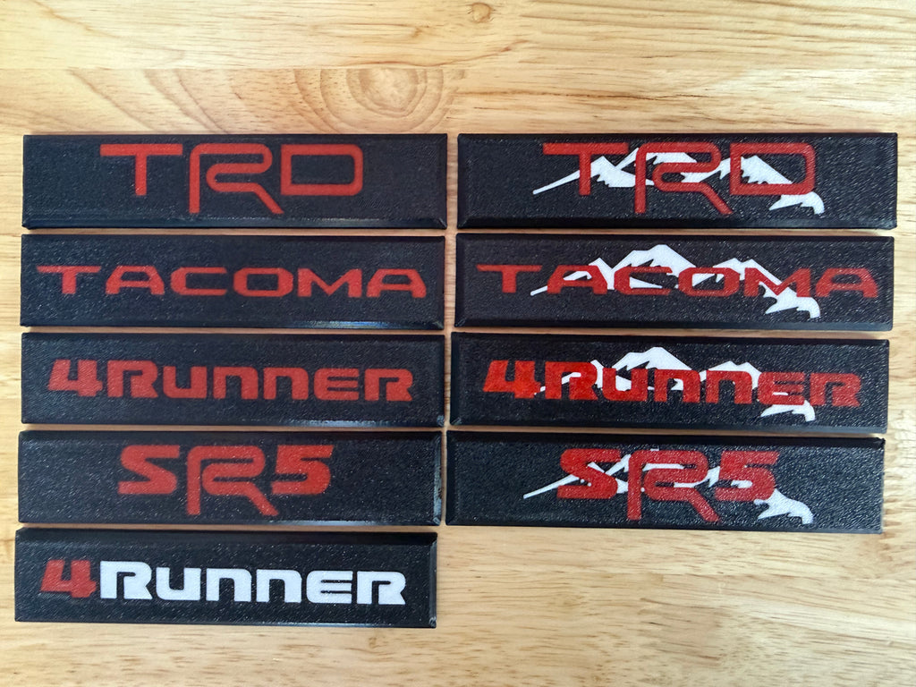 Poverty Switch - Button Cover for 2024-Present 4th gen Tacoma & 2025-Present 6th gen 4Runner (Multiple Colors and Variations)