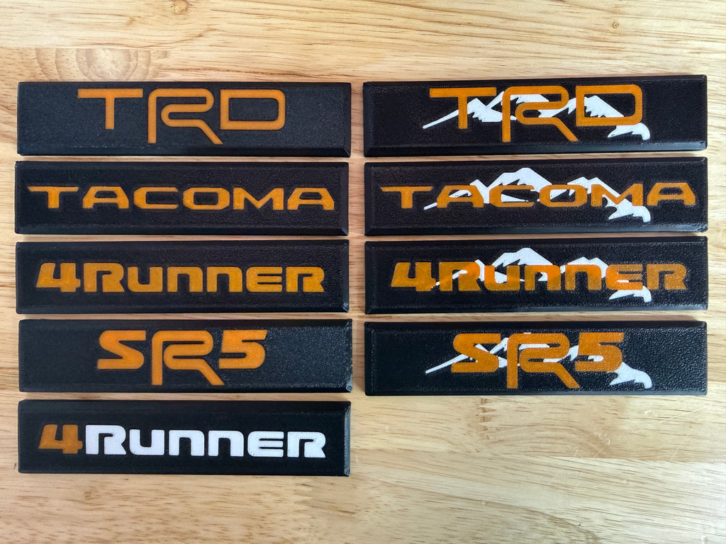 Poverty Switch - Button Cover for 2024-Present 4th gen Tacoma & 2025-Present 6th gen 4Runner (Multiple Colors and Variations)