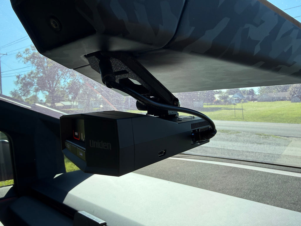 PhantomMount™ for Uniden R8 - R8W Radar Detector for Cybertruck