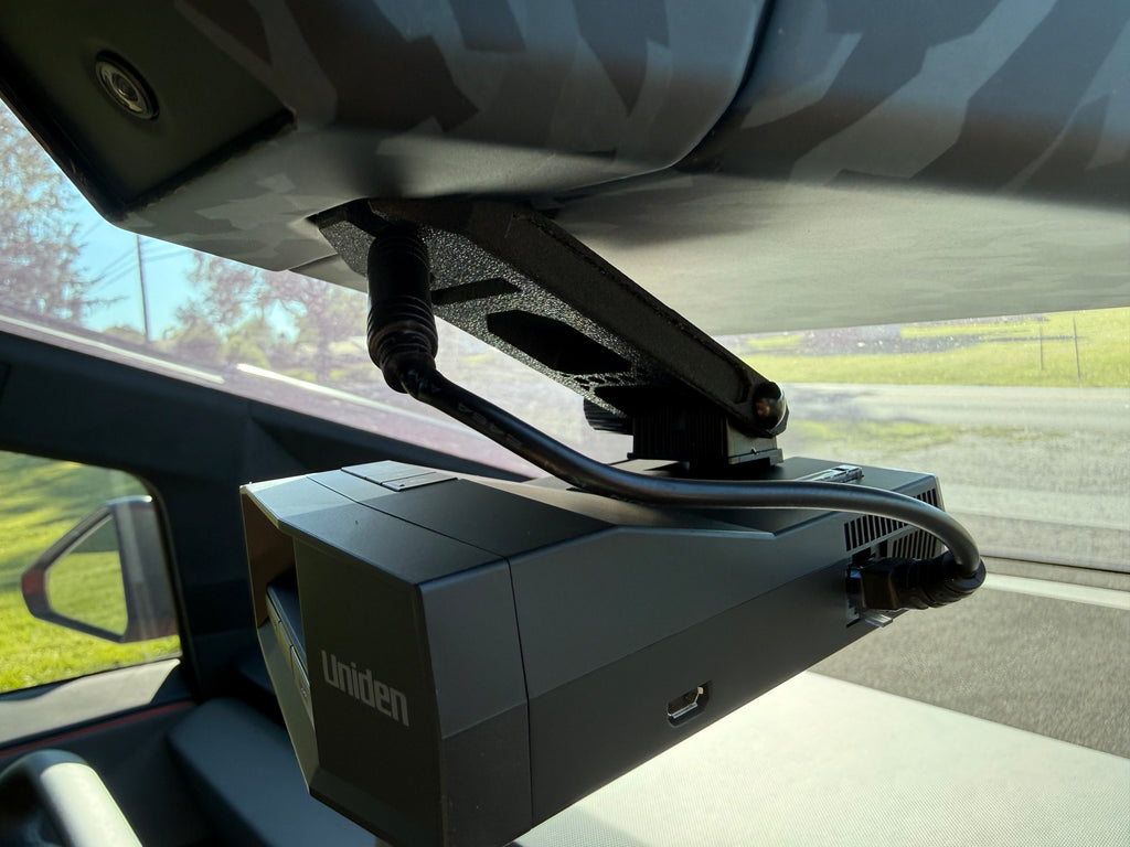 PhantomMount™ for Uniden R8 - R8W Radar Detector for Cybertruck