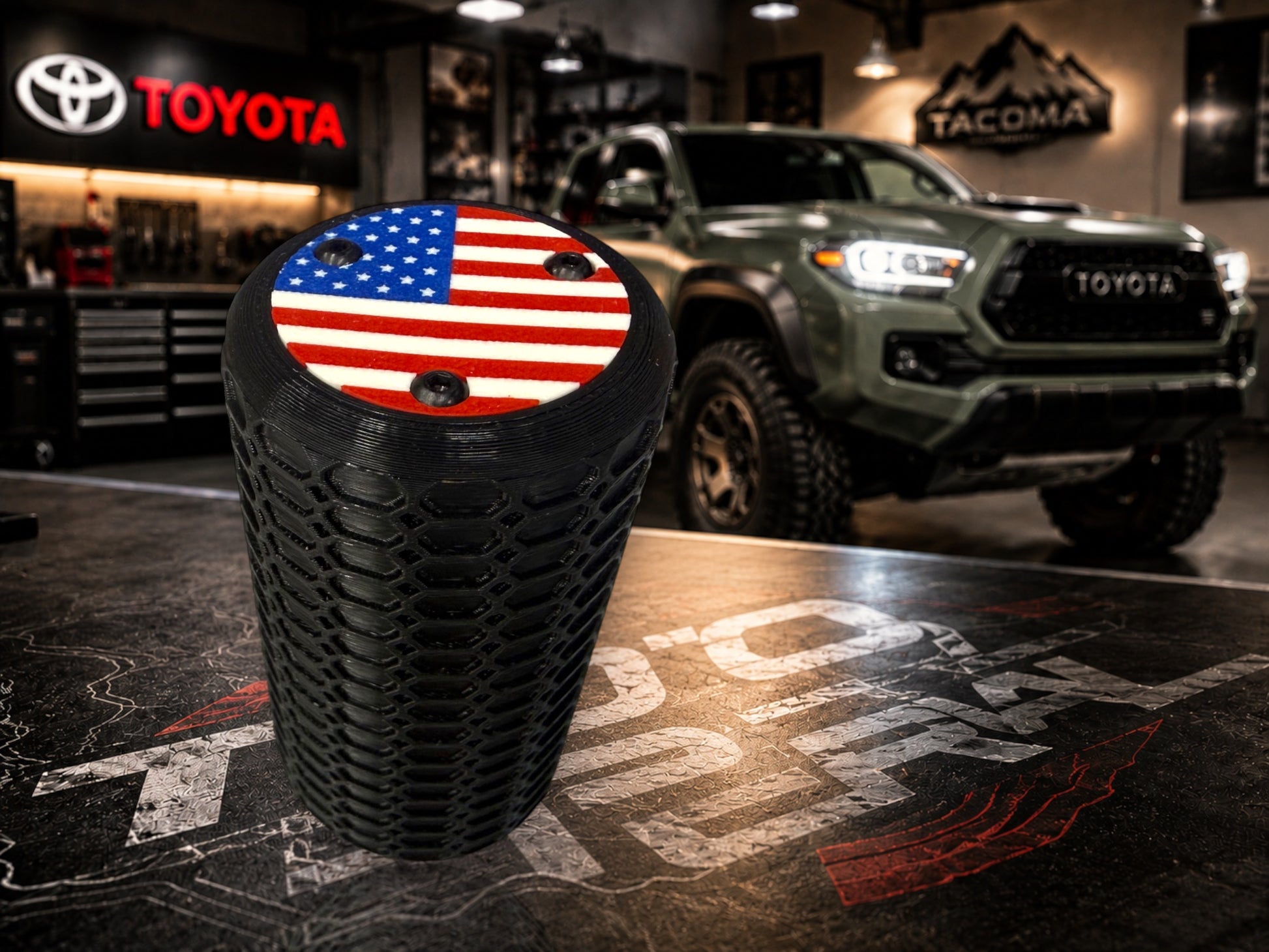 HexGrip™ Shift Knob for 2016–2023 Toyota Tacoma 3rd Gen