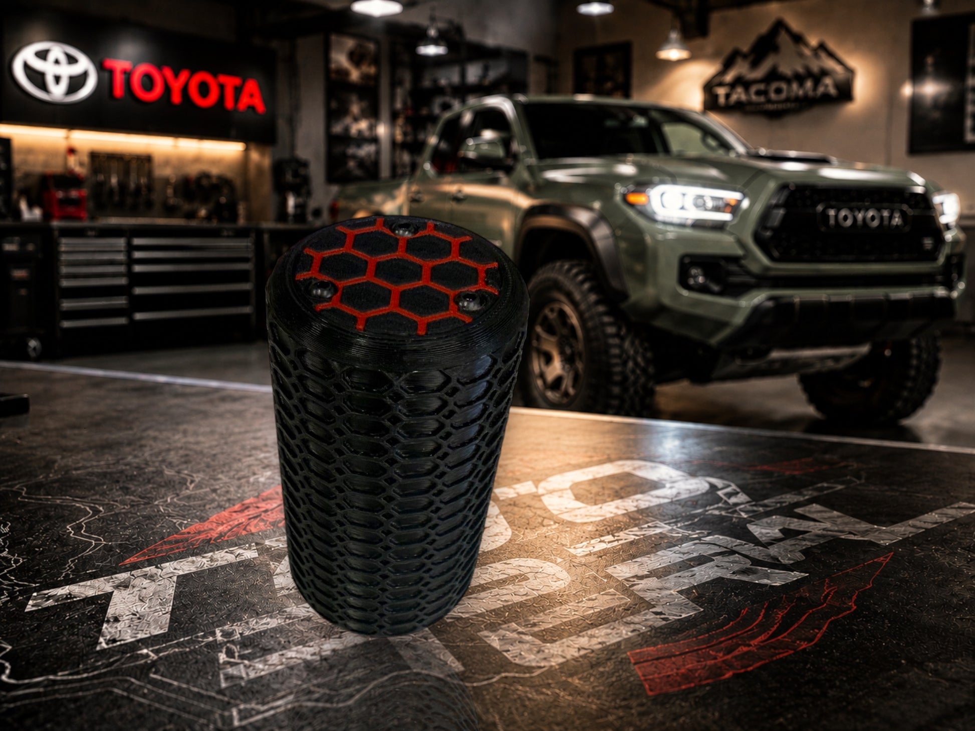 HexGrip™ Shift Knob for 2016–2023 Toyota Tacoma 3rd Gen