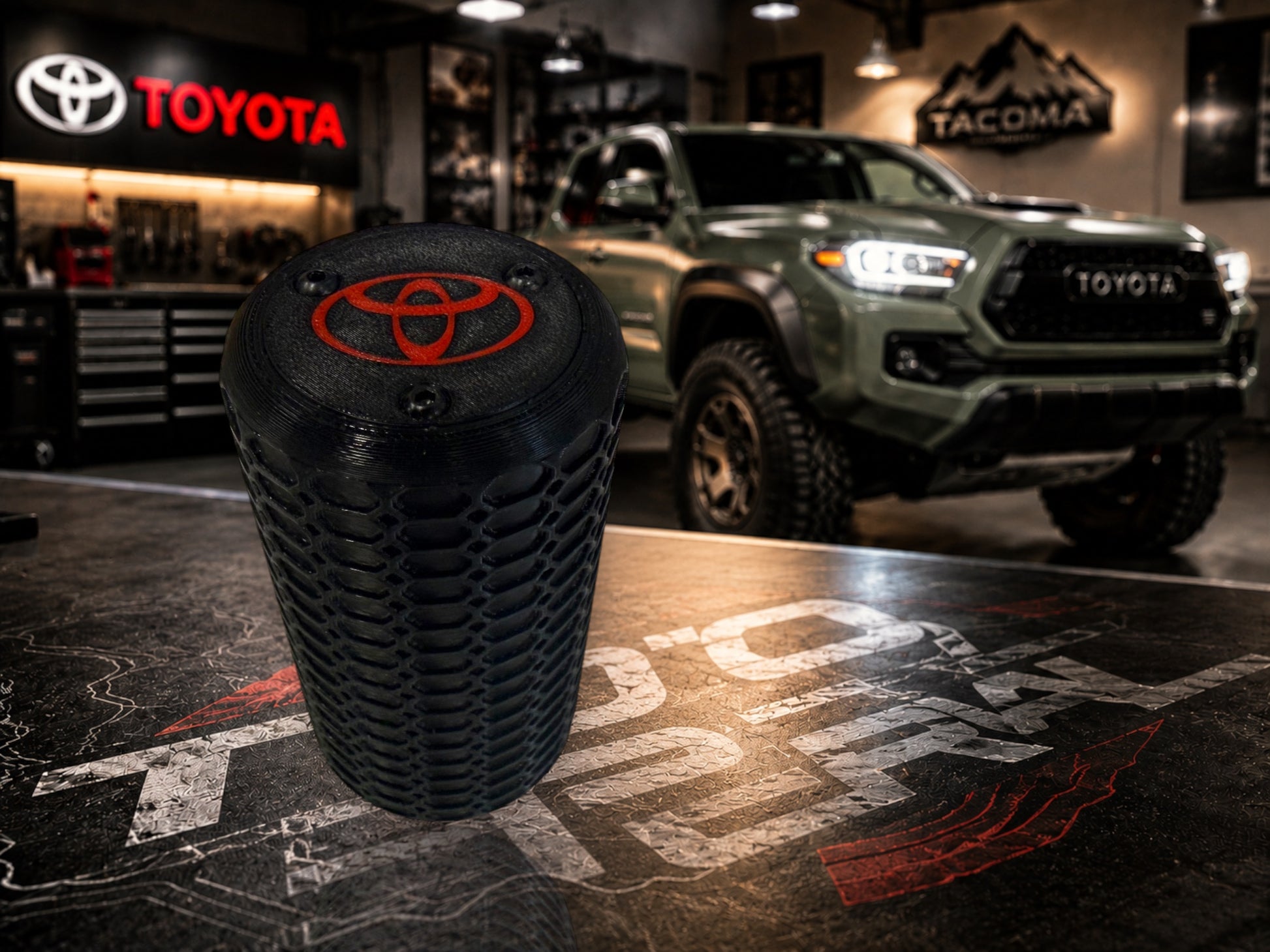 HexGrip™ Shift Knob for 2016–2023 Toyota Tacoma 3rd Gen