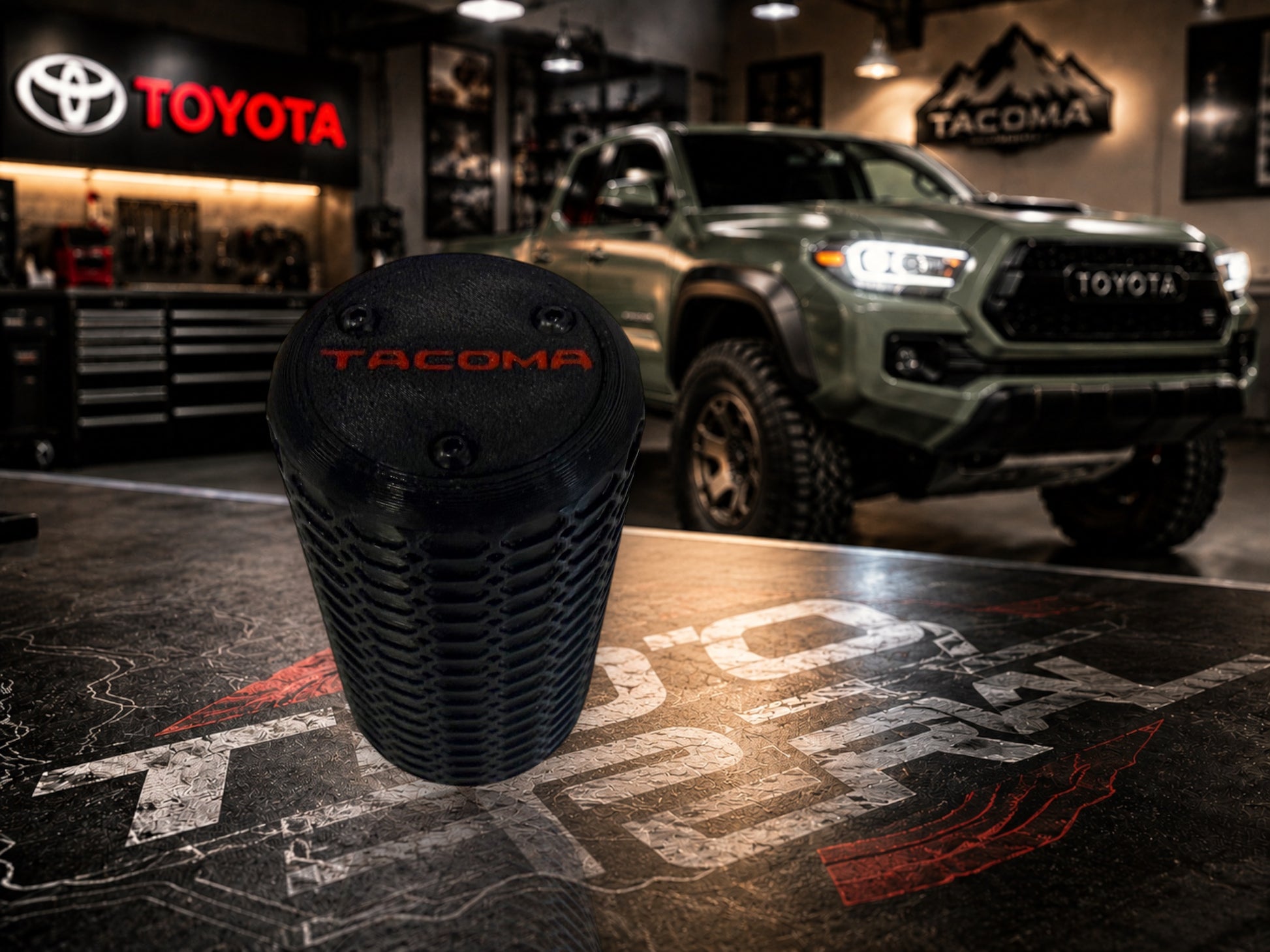 HexGrip™ Shift Knob for 2016–2023 Toyota Tacoma 3rd Gen