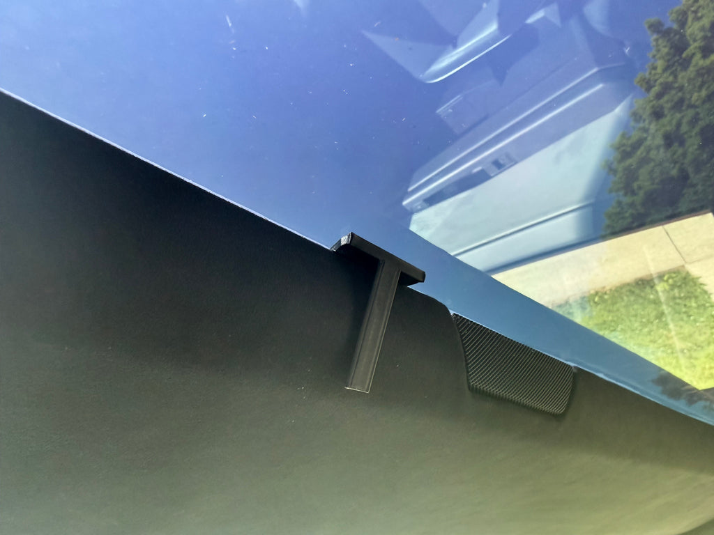 Cybertruck Garage Door Opener Remote Mount | Fits Chamberlain & LiftMaster 3-Button Remotes | Hidden Headliner Holder