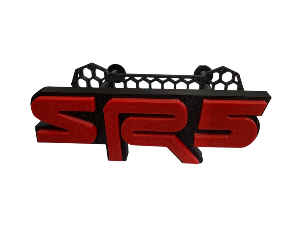Grille Badge for Toyota Tacoma, 4Runner, FJ Cruiser, Tundra. (LIFETIME WARRANTY) Fits SR5 models