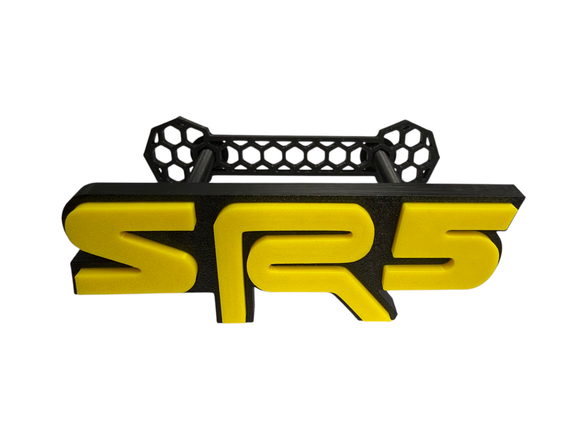 Grille Badge for Toyota Tacoma, 4Runner, FJ Cruiser, Tundra. (LIFETIME WARRANTY) Fits SR5 models