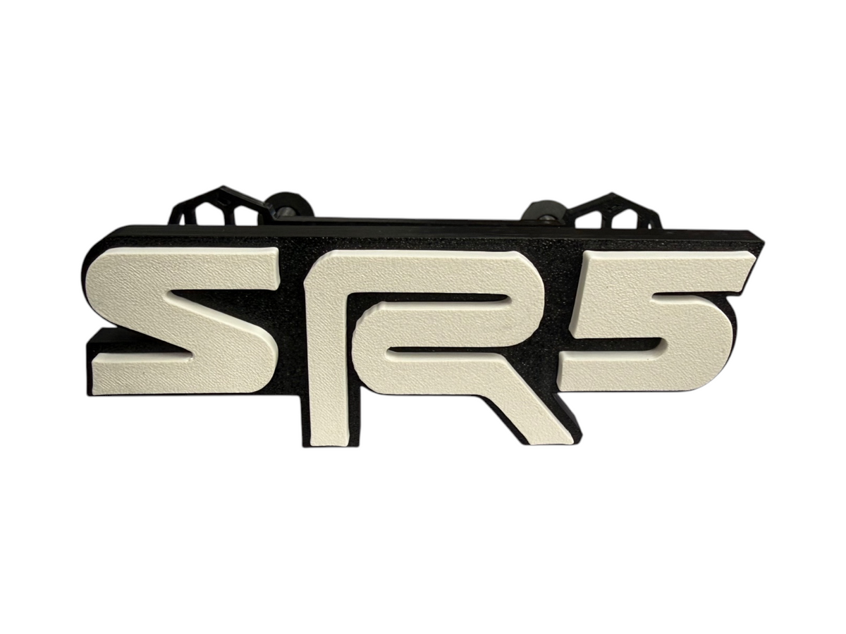 Grille Badge for Toyota Tacoma, 4Runner, FJ Cruiser, Tundra. (LIFETIME WARRANTY) Fits SR5 models