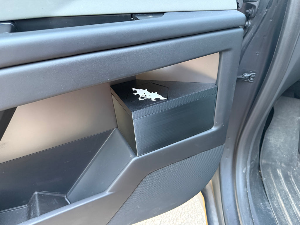 Tesla Cybertruck Door Pocket Trash Can – Updated Factory Fit Design