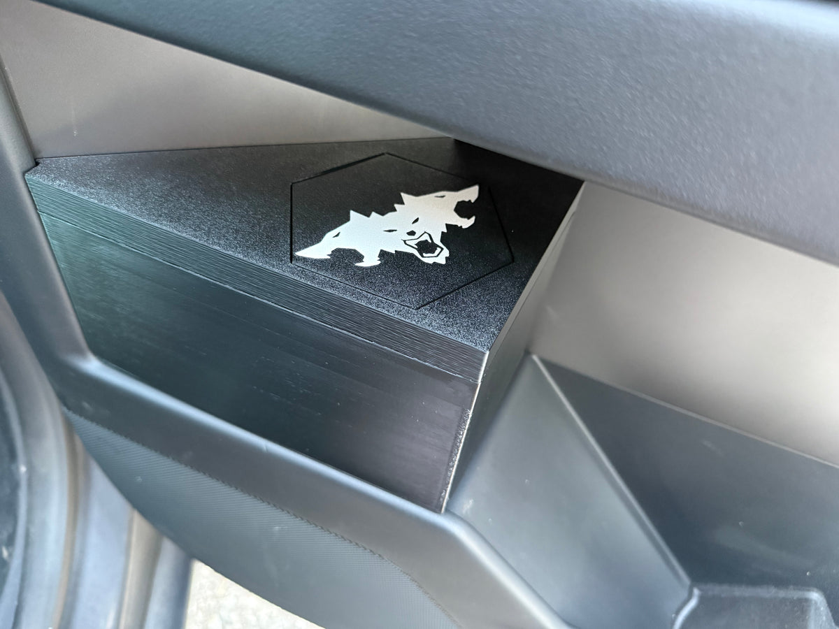 Tesla Cybertruck Door Pocket Trash Can – Updated Factory Fit Design