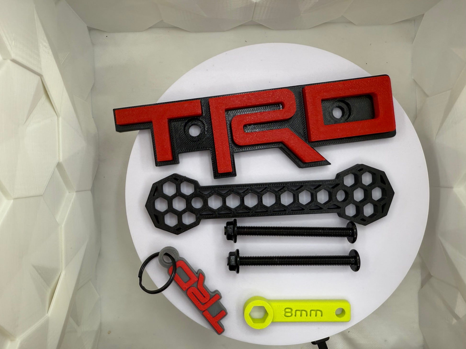 Grille Badge for Toyota Tacoma, 4Runner, FJ Cruiser, Tundra. (LIFETIME WARRANTY) New Colors