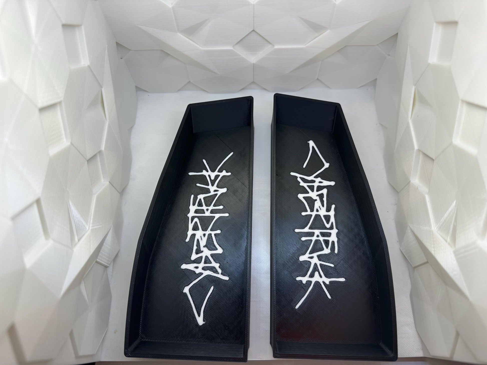 TESLA CYBERTRUCK Door Storage Tray's (Front or Rear) "Updated Version"