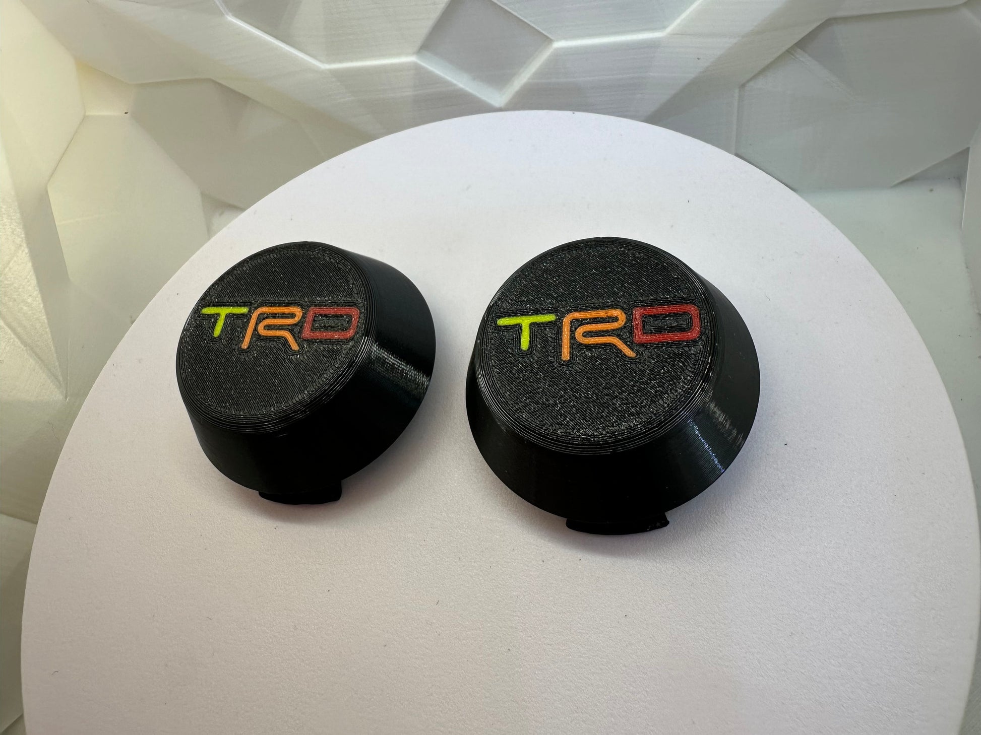 Rear Bumper Dome Caps - 2005-2015 Toyota Tacoma and 2000-2006 Toyota Tundra.