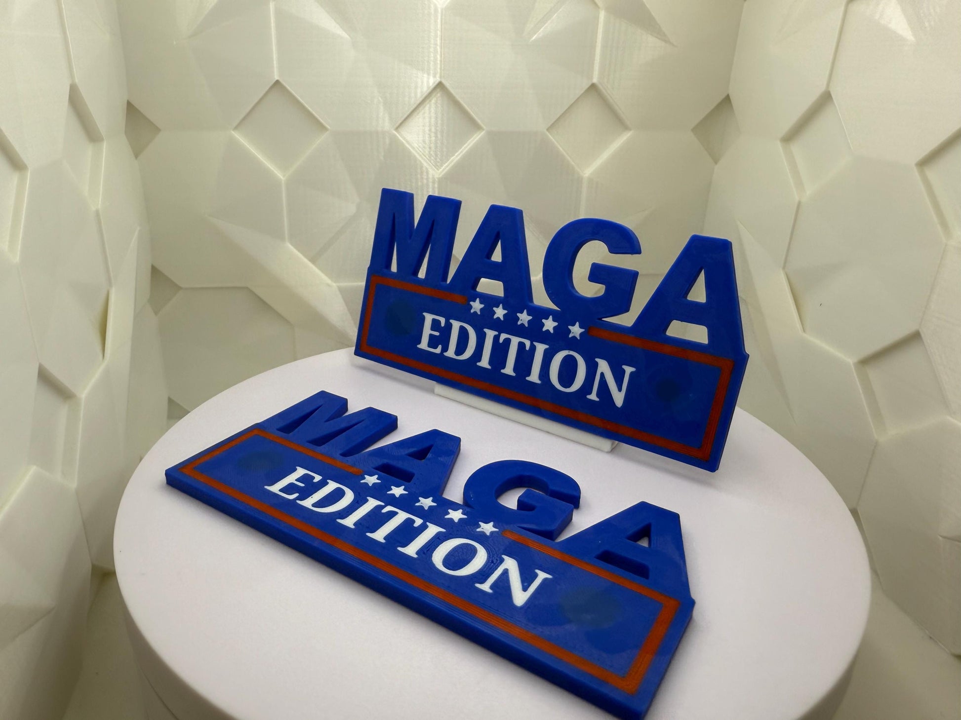 MAGA Edition Magnetic Badges - Set of 2