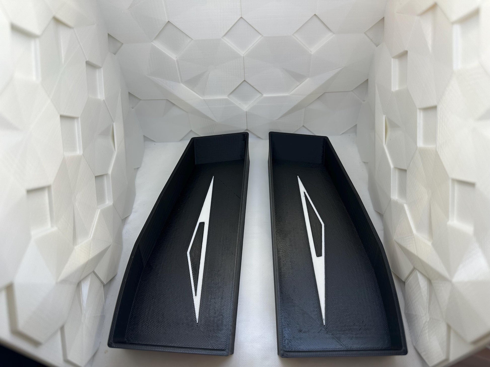 TESLA CYBERTRUCK Door Storage Tray's (Front or Rear) "Updated Version"