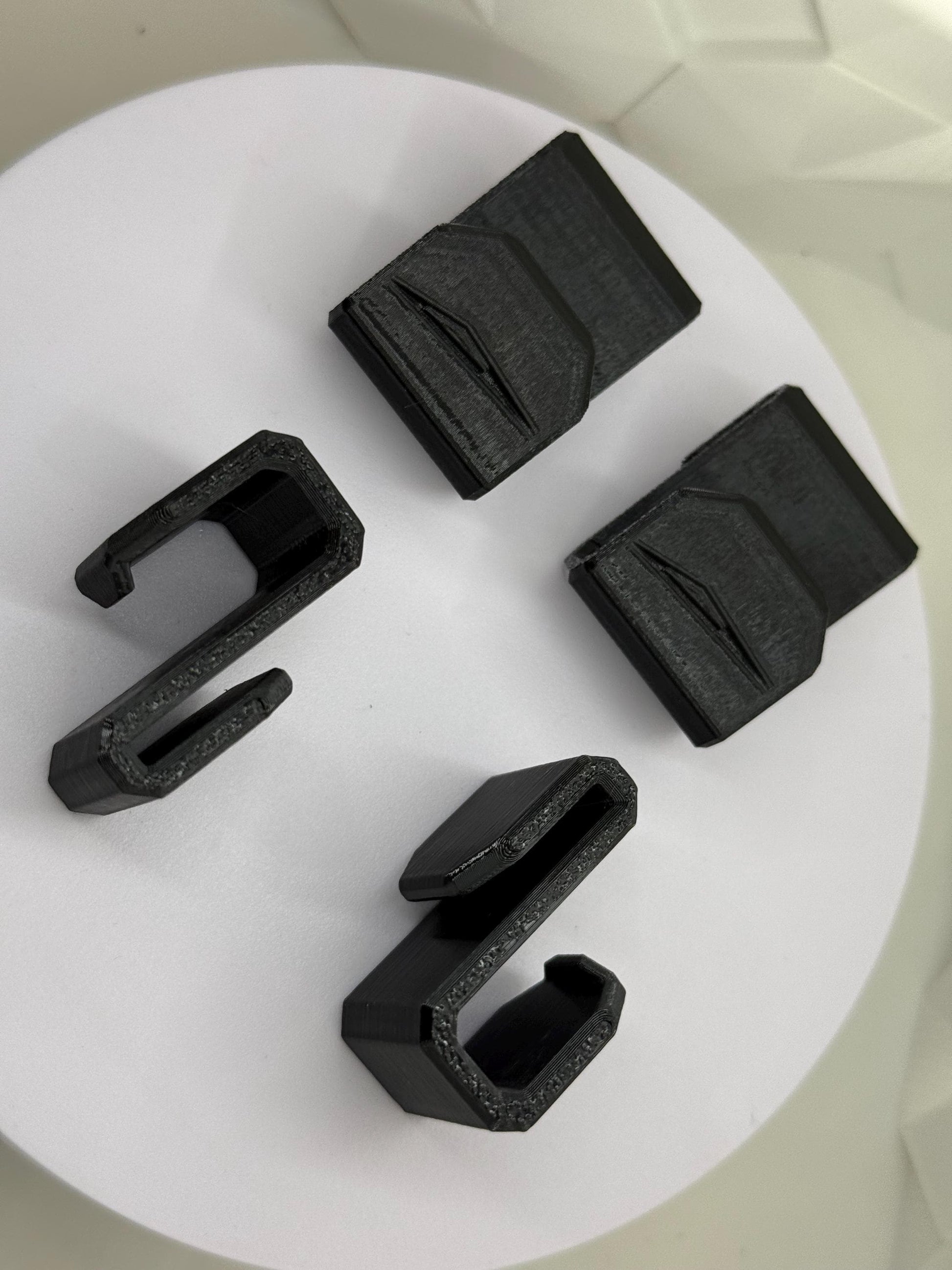 Cybertruck MOLLE Panel Hook Set (Set of 4) with Engraved Cybertruck Silhouette