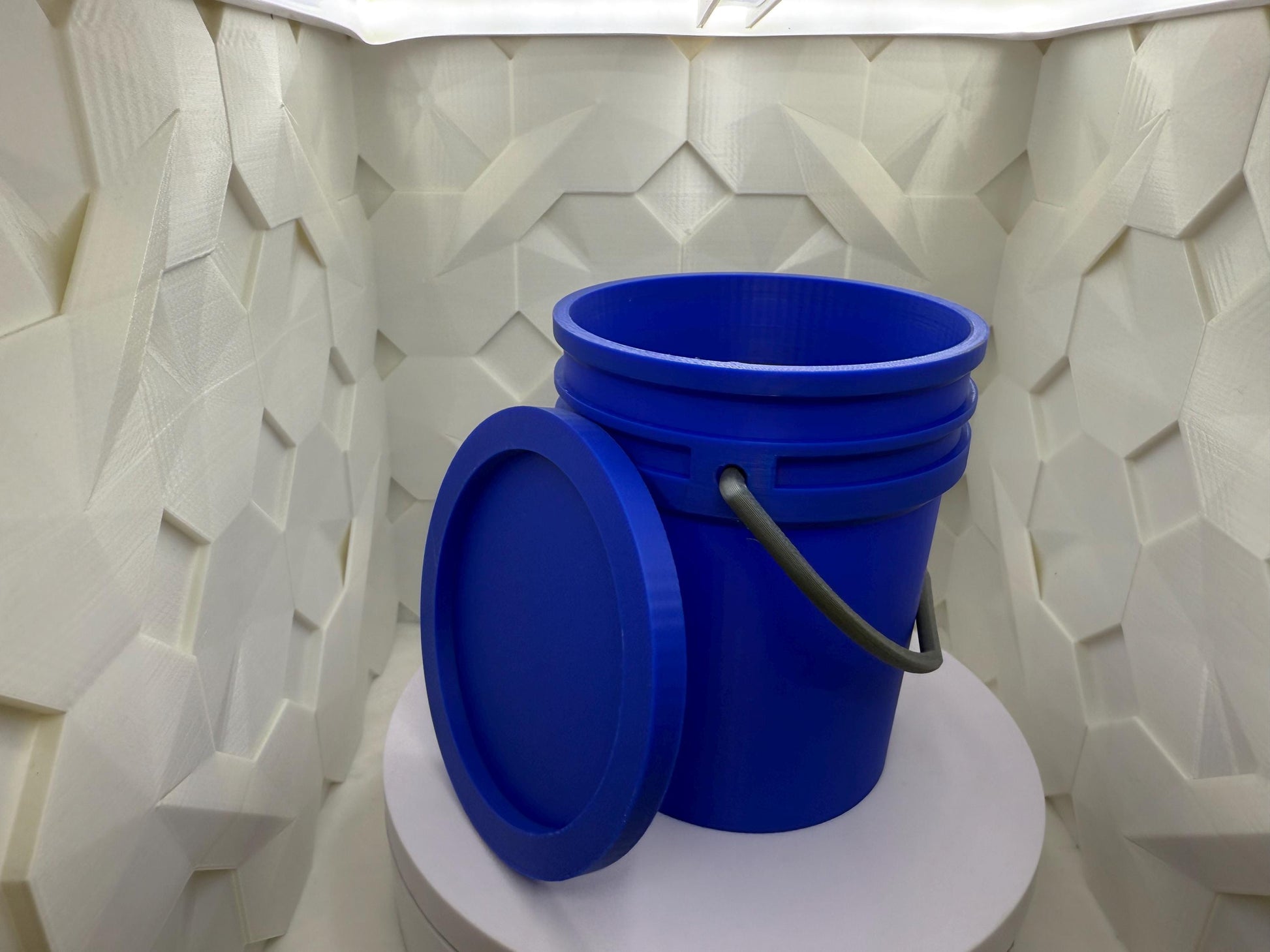Mini 5-Gallon Bucket with Lid (Not 5 Gallons)