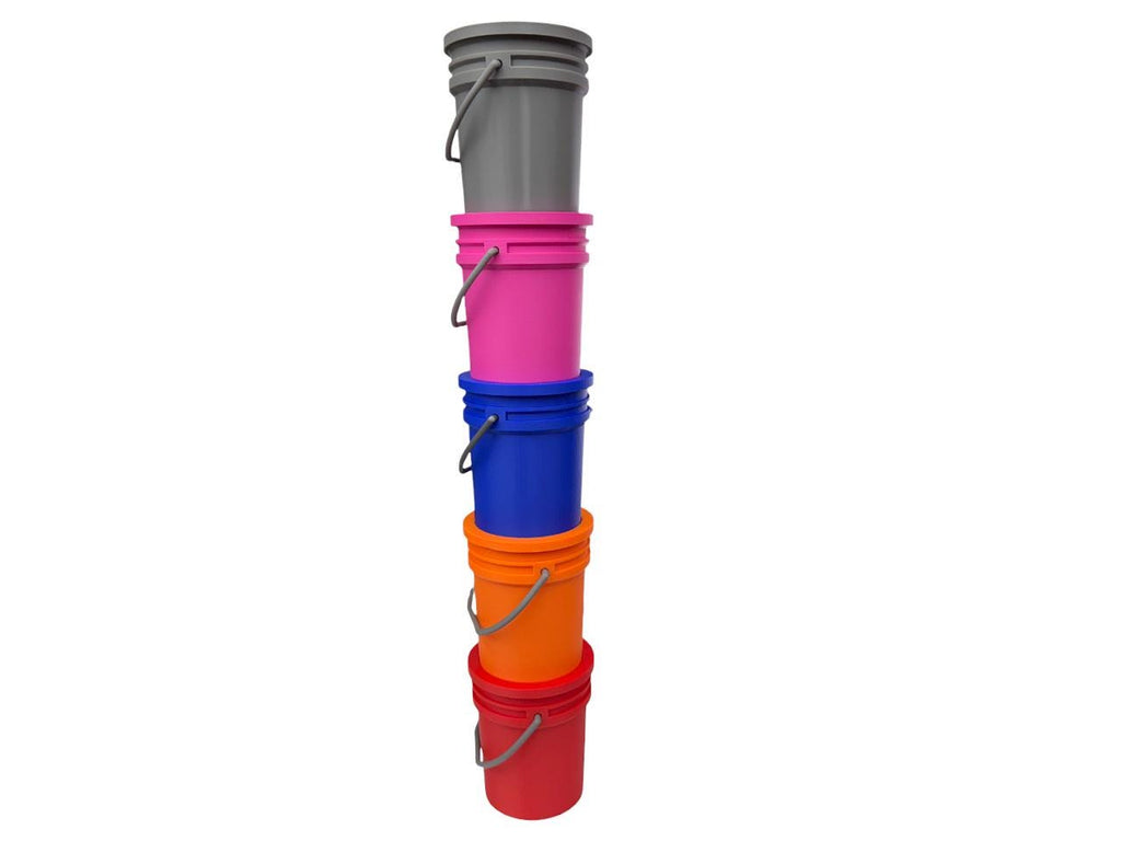 Mini 5-Gallon Bucket with Lid (Not 5 Gallons)